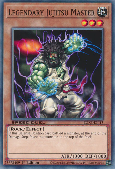 Legendary Jujitsu Master - SGX3-ENI15 - Common