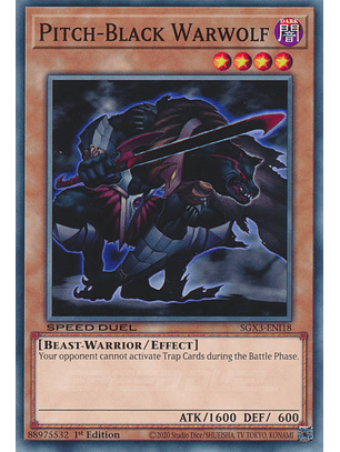 Pitch-Black Warwolf - SGX3-ENI18 - Common