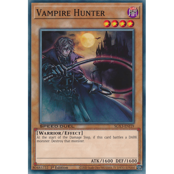 Vampire Hunter - SGX3-ENI19 - Common