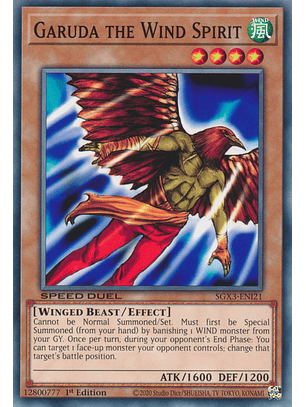 Garuda the Wind Spirit - SGX3-ENI21 - Common