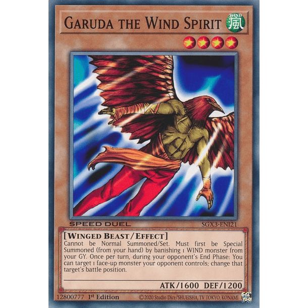 Garuda the Wind Spirit - SGX3-ENI21 - Common