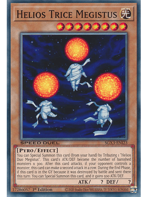 Helios Trice Megistus - SGX3-ENI23 - Common