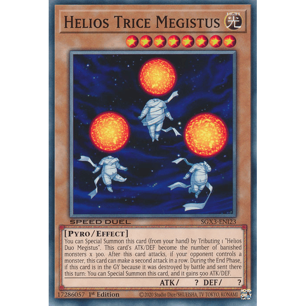 Helios Trice Megistus - SGX3-ENI23 - Common