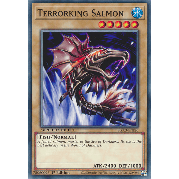 Terrorking Salmon - SGX3-ENI26 - Common