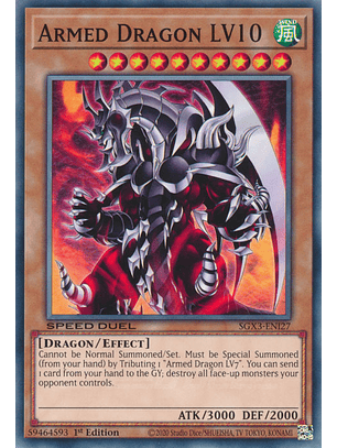 Armed Dragon LV10 - SGX3-ENI27 - Common