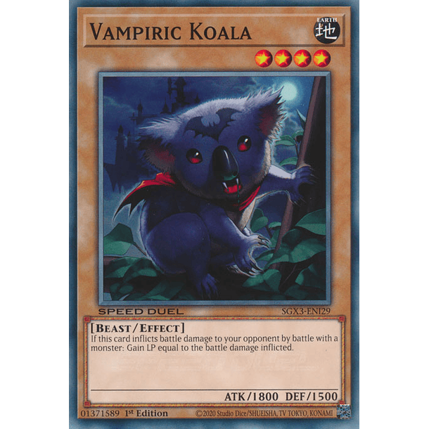 Vampiric Koala - SGX3-ENI29 - Common