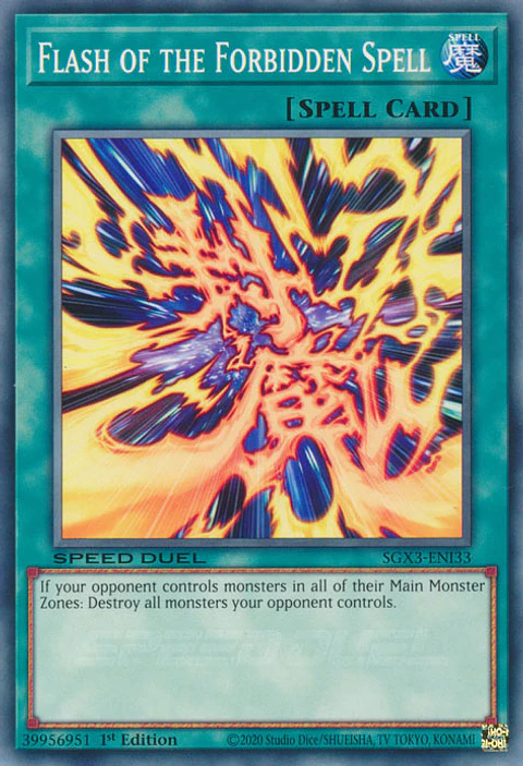 Flash of the Forbidden Spell - SGX3-ENI33 - Common