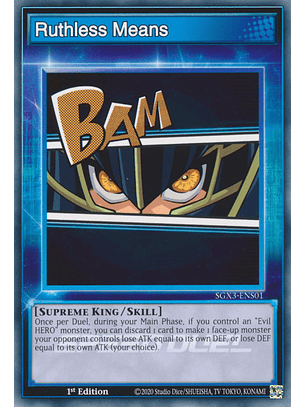 Ruthless Means - SGX3-ENS01 - Common