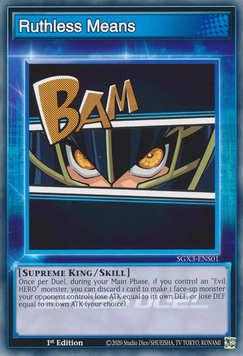 Ruthless Means - SGX3-ENS01 - Common