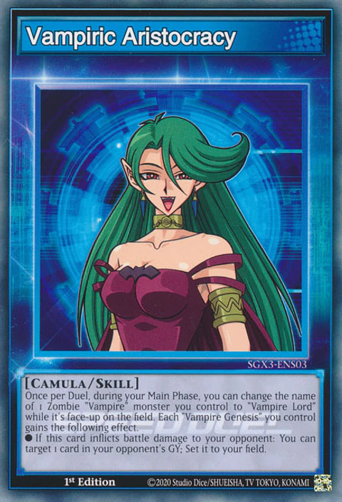 Vampiric Aristocracy - SGX3-ENS03 - Common
