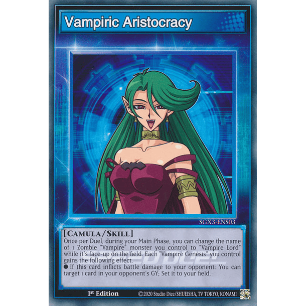 Vampiric Aristocracy - SGX3-ENS03 - Common