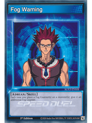 Fog Warning - SGX3-ENS08 - Common 