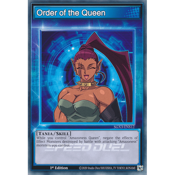 Order of the Queen - SGX3-ENS12 - Common