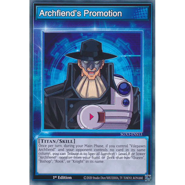 Archfiend's Promotion - SGX3-ENS13 - Common