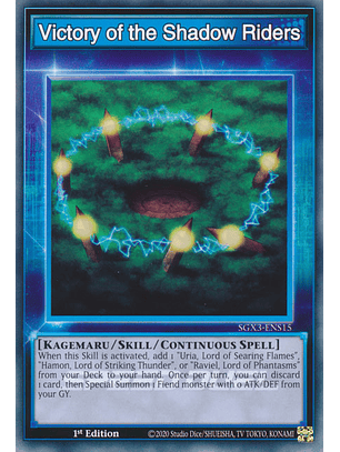 Victory of the Shadow Riders - SGX3-ENS15 - Common