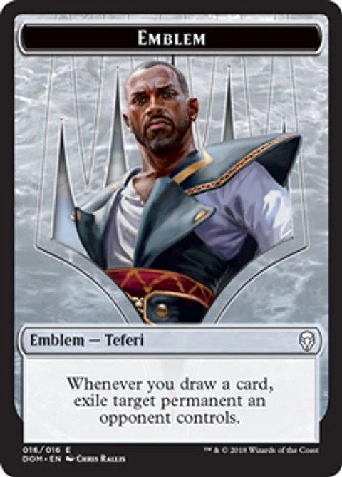 Teferi Emblem 016/016 - DOM
