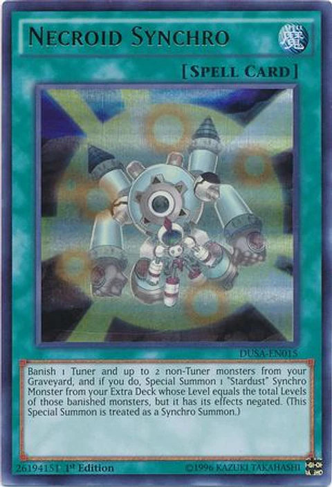 Necroid Synchro - DUSA-EN015 - Ultra Rare 