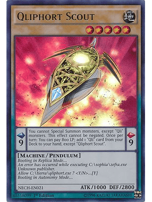 Qliphort Scout - NECH-EN021 - Ultra Rare
