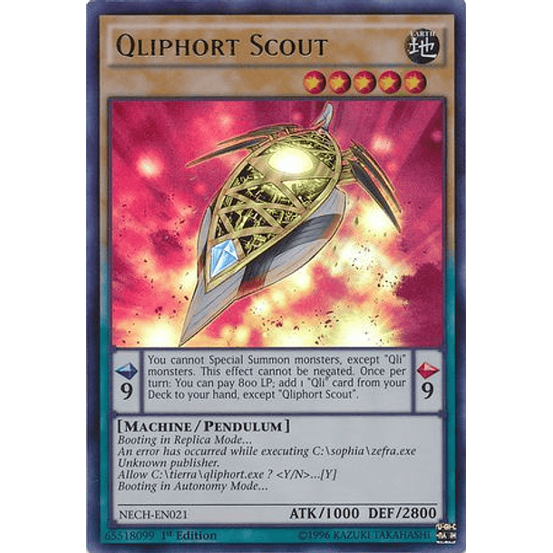 Qliphort Scout - NECH-EN021 - Ultra Rare