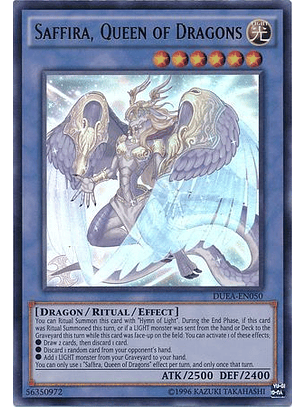 Saffira, Queen of Dragons - DUEA-EN050 - Ultra Rare