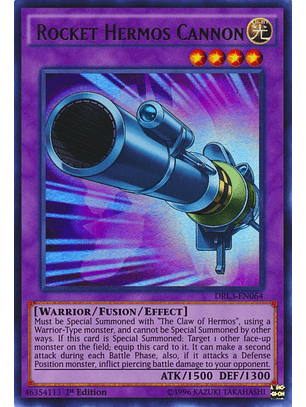 Rocket Hermos Cannon - DRL3-EN064 - Ultra Rare