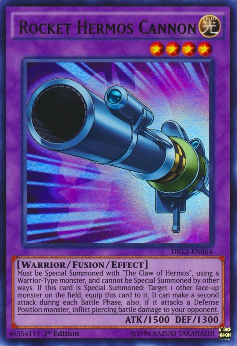 Rocket Hermos Cannon - DRL3-EN064 - Ultra Rare 1