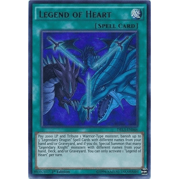 Legend of Heart - DRL3-EN046 - Ultra Rare
