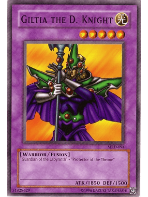 Giltia the D. Knight - MRD-EN094 - Common Unlimited (25th Reprint)