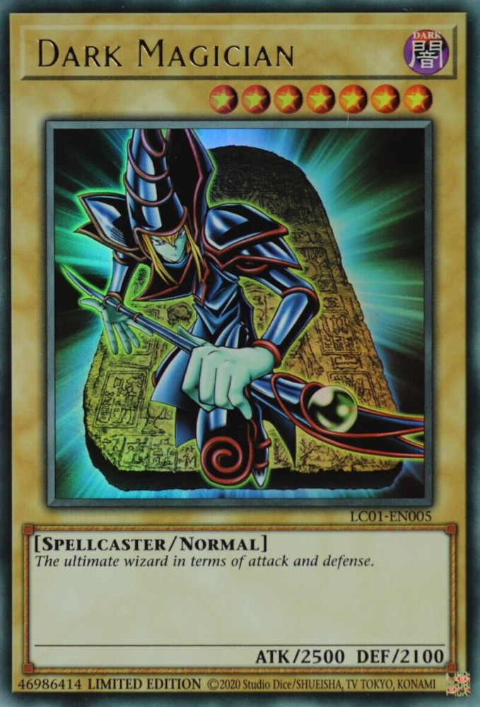 Dark Magician - LC01-EN005 - Ultra Rare Limited Editon 25TH 1