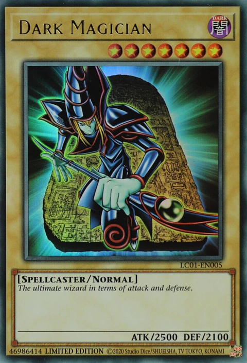 Dark Magician - LC01-EN005 - Ultra Rare Limited Editon 25TH