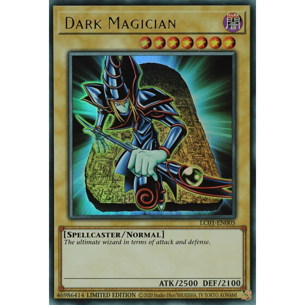 Dark Magician - LC01-EN005 - Ultra Rare Limited Editon 25TH