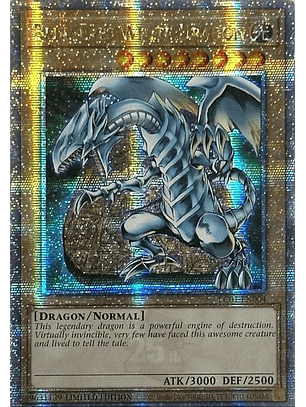 Blue-Eyes White Dragon (Quarter Century Secret Rare) - Legendary Collection: 25th Anniversary Edition LC01-EN004
