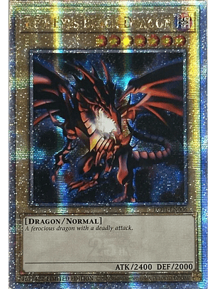 Red-Eyes Black Dragon (Quarter Century Secret Rare) - Legendary Collection: 25th Anniversary Edition LC01-EN006