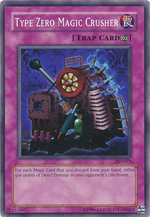 Type Zero Magic Crusher - PSV-EN074 - Common Unlimited (25th Reprint)