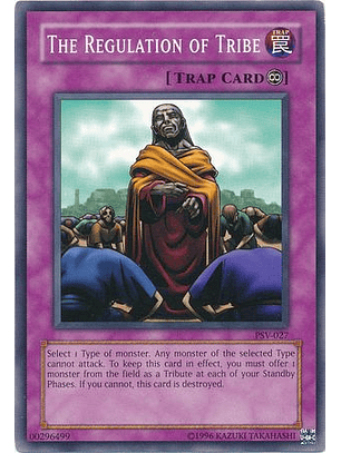The Regulation of Tribe - PSV-EN027 - Common Unlimited (25th Reprint)