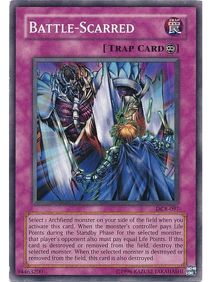 Battle-Scarred - DCR-EN097 - Common Unlimited (25th Reprint)