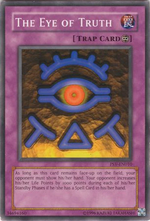 The Eye of Truth - PSV-EN010 - Common Unlimited (25th Reprint)