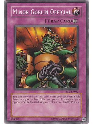 Minor Goblin Official - PSV-EN052 - Common Unlimited (25th Reprint)