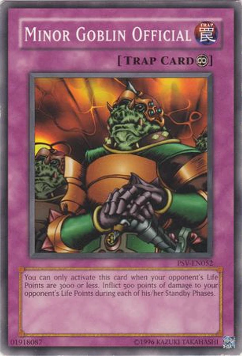 Minor Goblin Official - PSV-EN052 - Common Unlimited (25th Reprint)