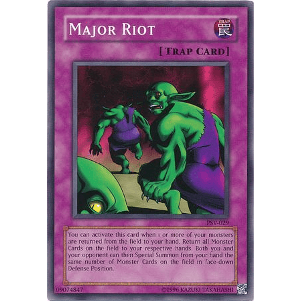 Major Riot - PSV-EN029 - Common Unlimited (25th Reprint)