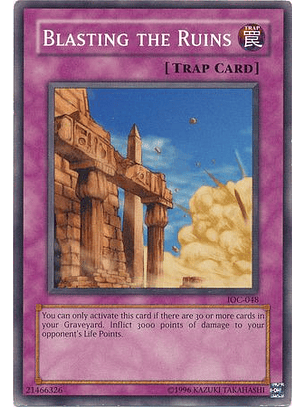 Blasting the Ruins - IOC-EN048 - Common Unlimited (25th Reprint)