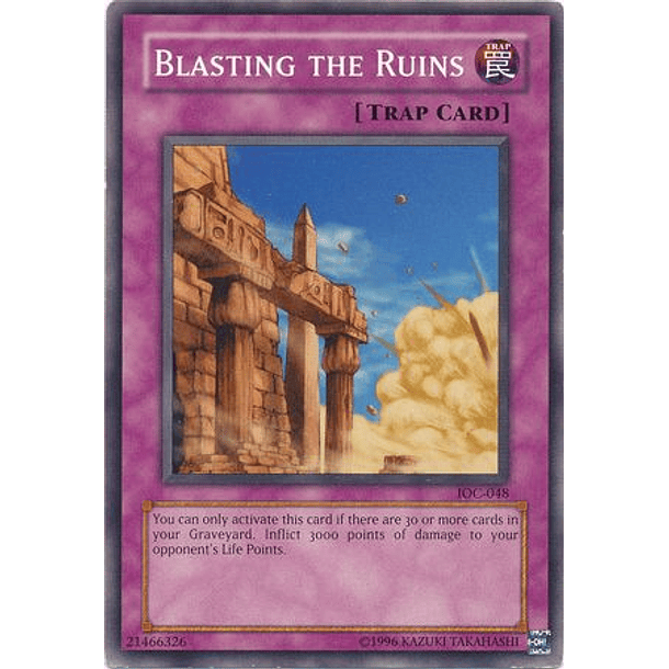 Blasting the Ruins - IOC-EN048 - Common Unlimited (25th Reprint)