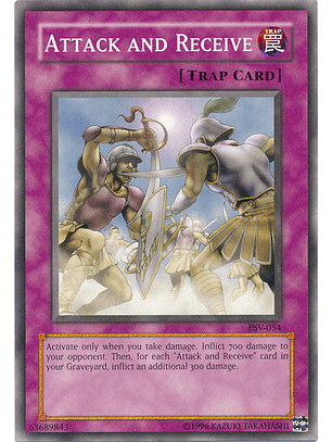 Attack and Receive - PSV-EN054 - Common Unlimited (25th Reprint)