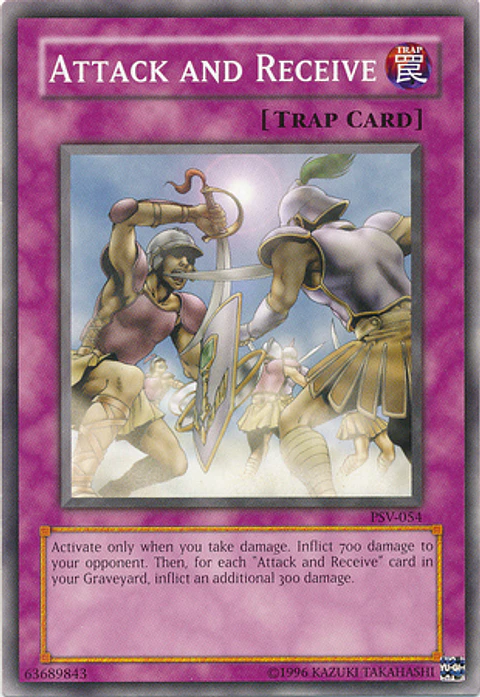 Attack and Receive - PSV-EN054 - Common Unlimited (25th Reprint)