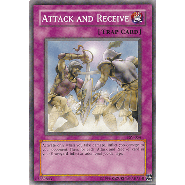 Attack and Receive - PSV-EN054 - Common Unlimited (25th Reprint)