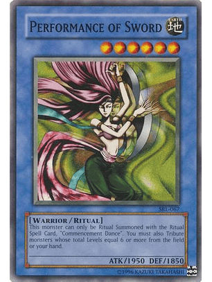 Performance of Sword - SRL-EN067 - Common Unlimited (25th Reprint)