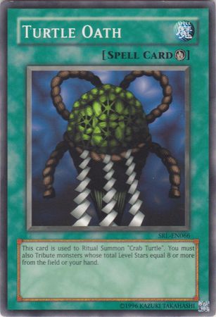 Turtle Oath - SRL-EN066 - Common Unlimited (25th Reprint) 1