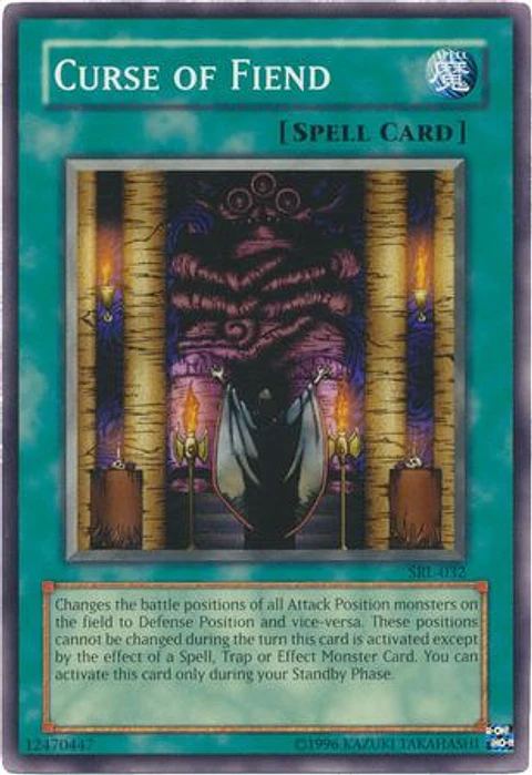 Curse of Fiend - SRL-EN032 - Common Unlimited (25th Reprint)