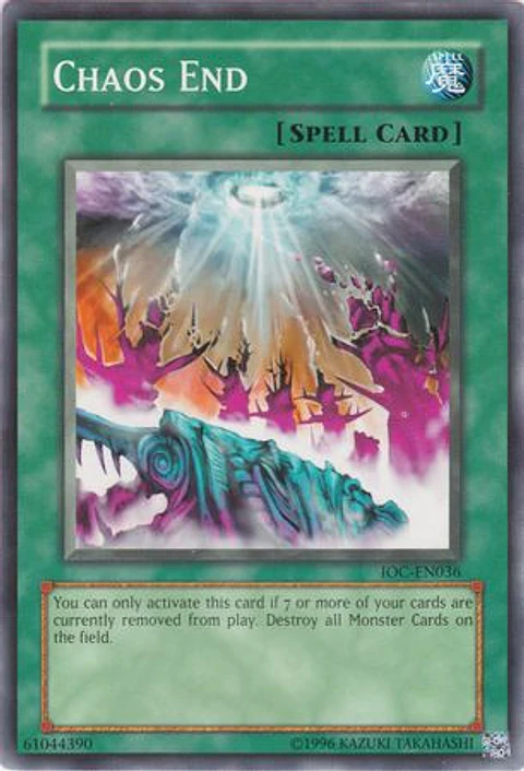 Chaos End - IOC-EN036 - Common Unlimited (25th Reprint)
