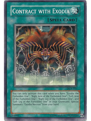 Contract with Exodia - DCR-EN031 - Common Unlimited (25th Reprint)